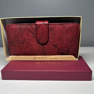 Leather Buxton  Wallet | Billfold |  NWT